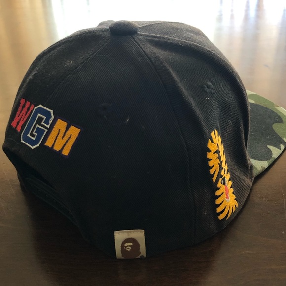 Bape Shark Snap Back Hat 100% Authentic - Picture 2 of 3